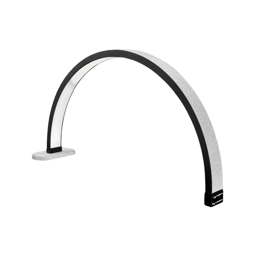 Lámpara de escritorio Half Moon Diamond de 30 pulgadas - Lámpara LED independiente para uñas