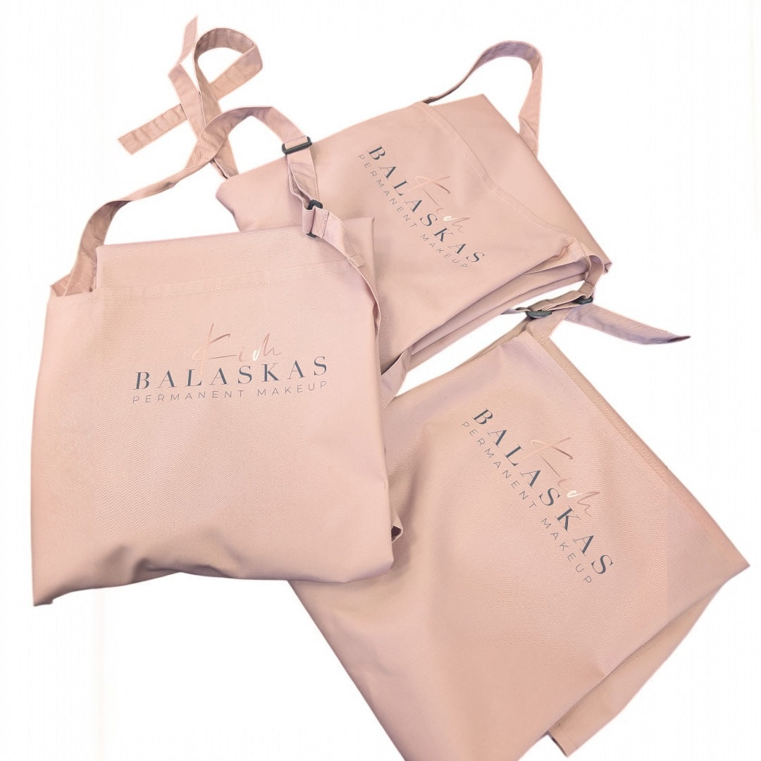 Delantales de belleza personalizados