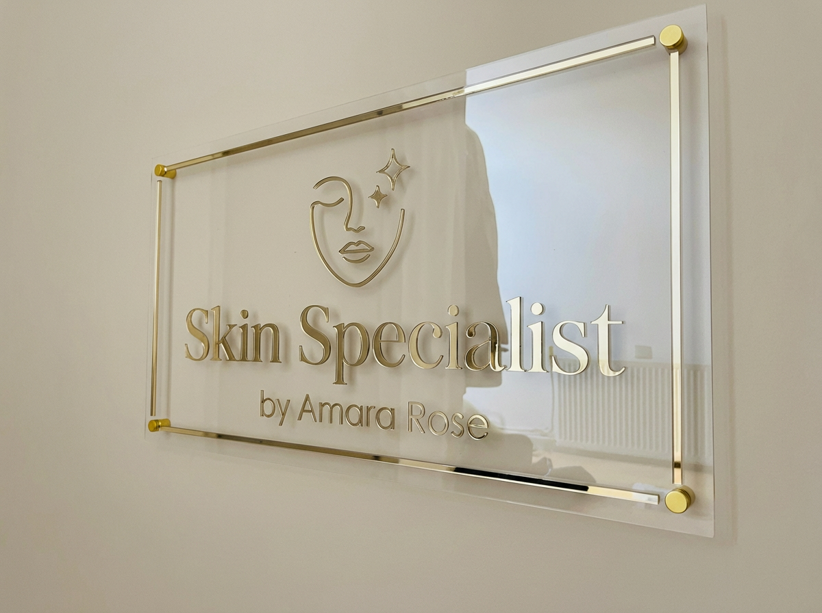 Placa de pared 3D personalizada