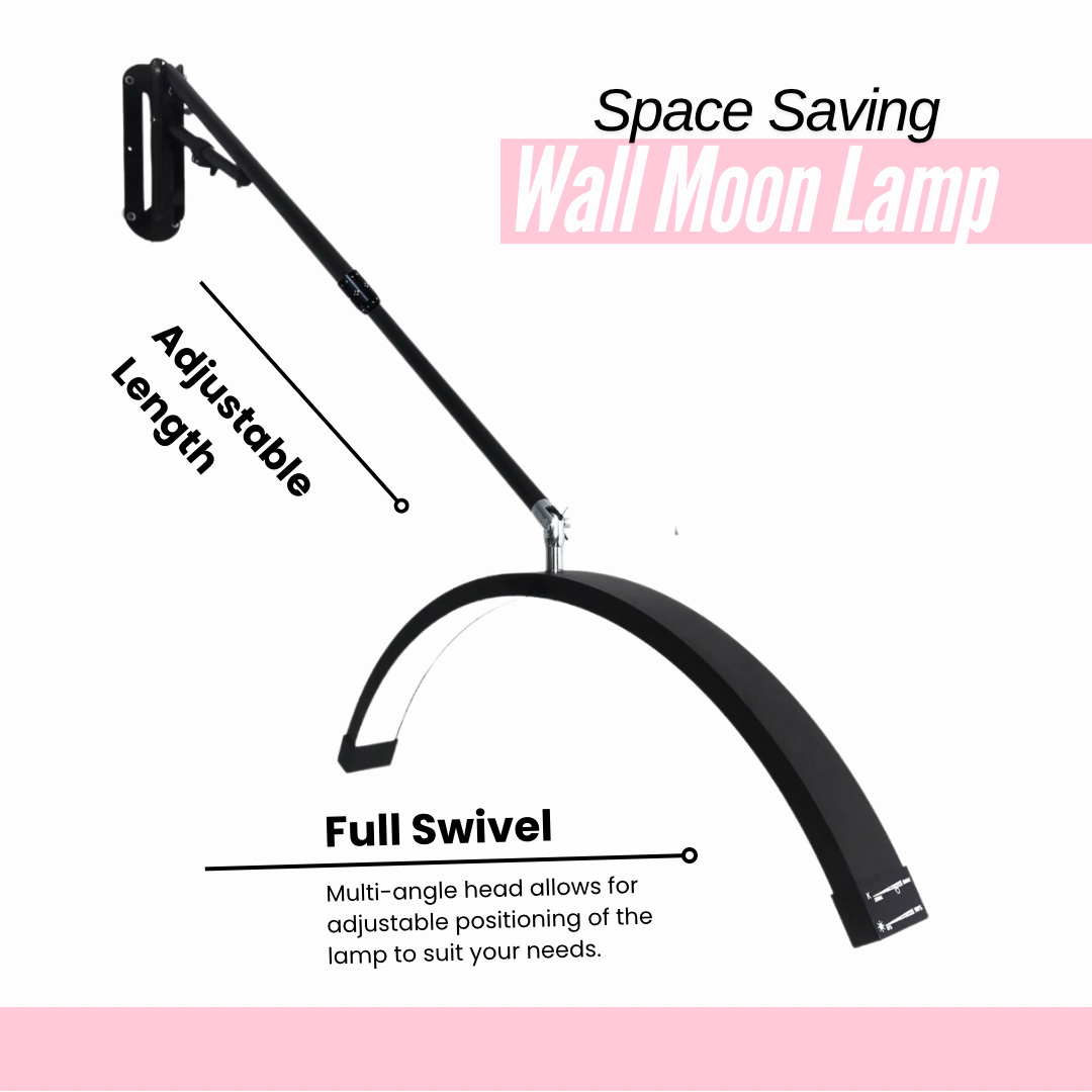 Luz de belleza semicircular para montaje en pared