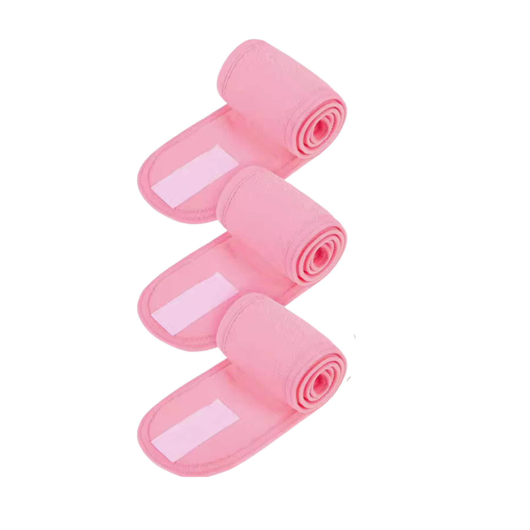 Diademas bordadas para spa - Paquete personalizado de 10 unidades