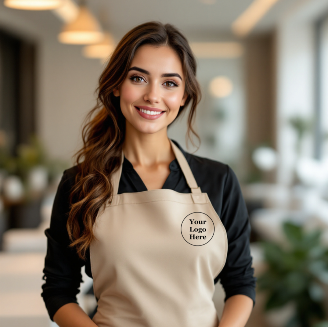 Delantales de belleza personalizados