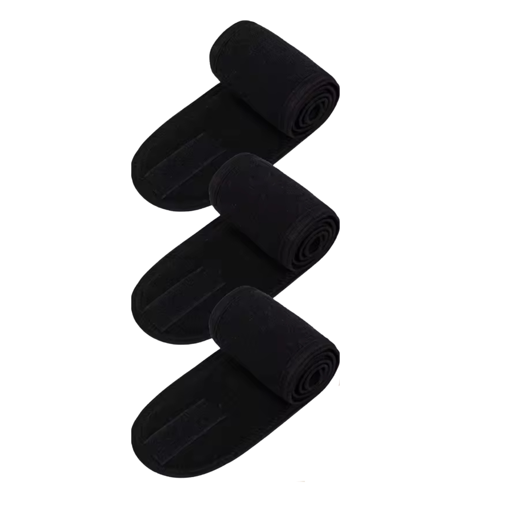 Diademas bordadas para spa - Paquete personalizado de 10 unidades