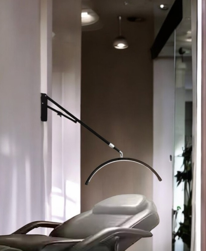 Luz de belleza semicircular para montaje en pared