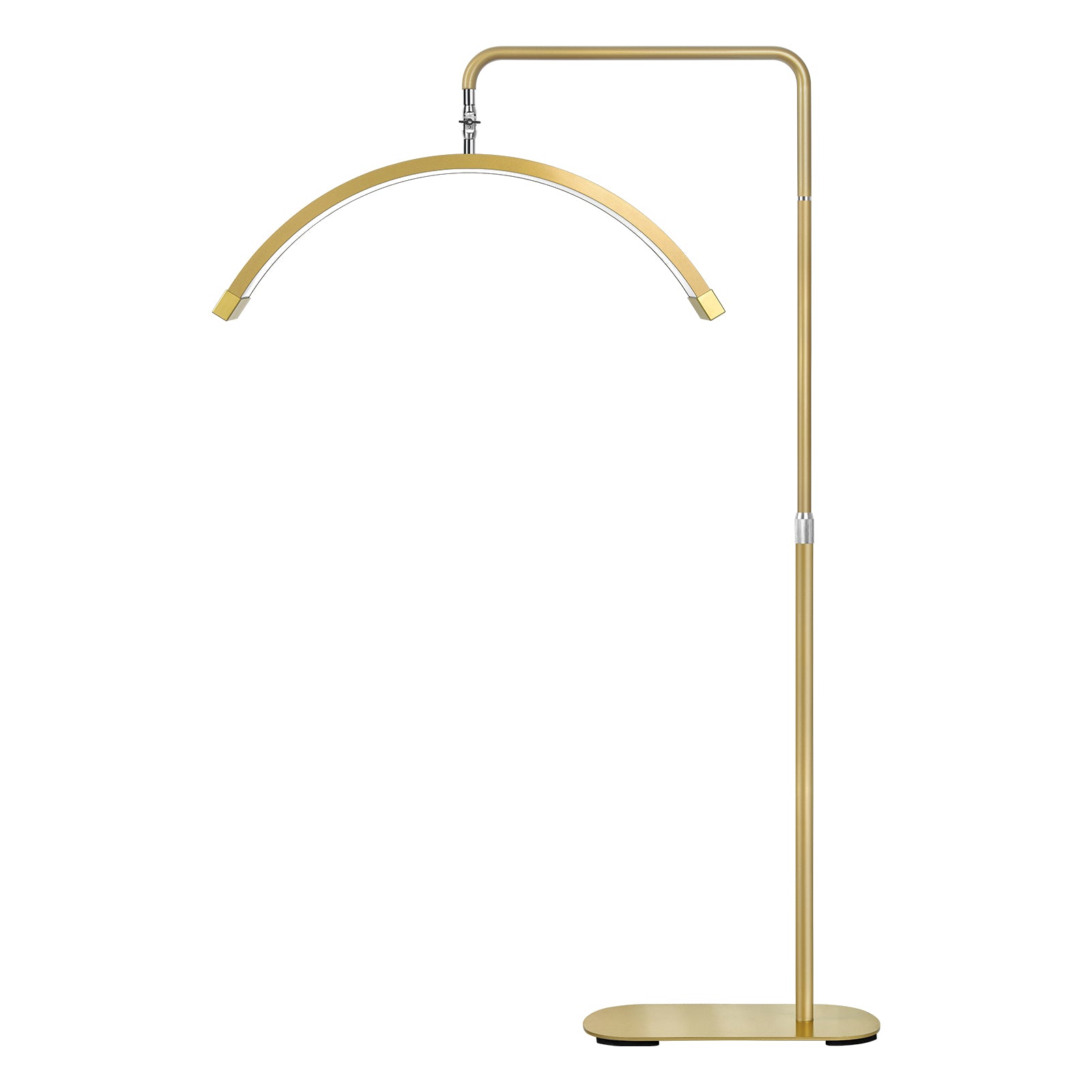 Lámpara diamante multiángulo Half Moon - Luz LED profesional para belleza de 28 pulgadas | RJ Moon Pro X