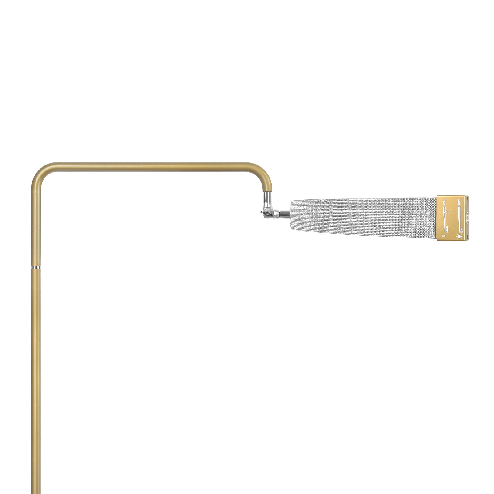 Lámpara diamante multiángulo Half Moon - Luz LED profesional para belleza de 28 pulgadas | RJ Moon Pro X