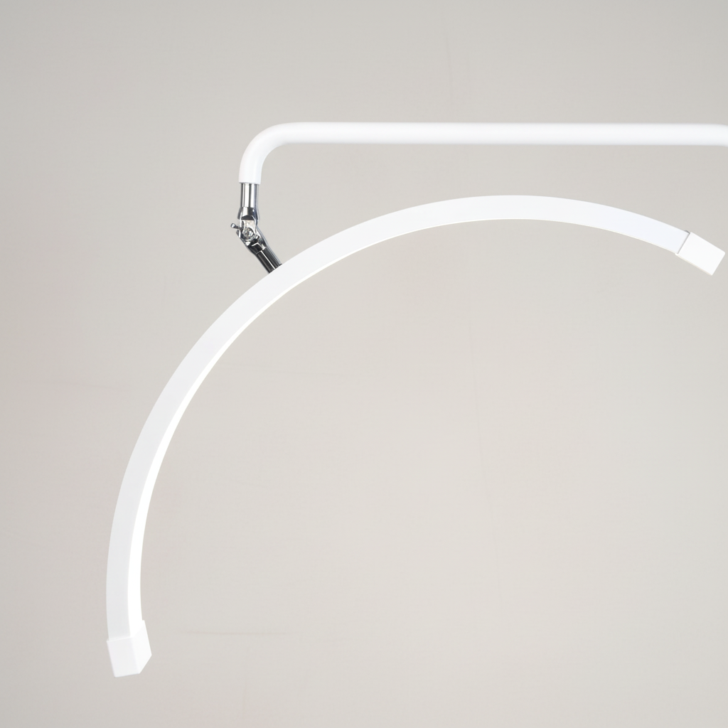 Lámpara de media luna multiángulo - Luz LED profesional para belleza de 28 pulgadas | RJ Moon Pro X
