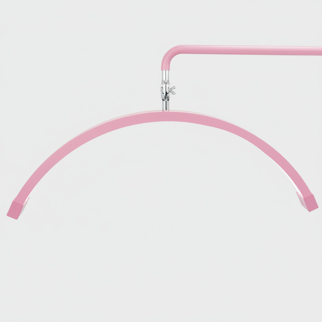 Lámpara de media luna multiángulo - Luz LED profesional para belleza de 28 pulgadas | RJ Moon Pro X