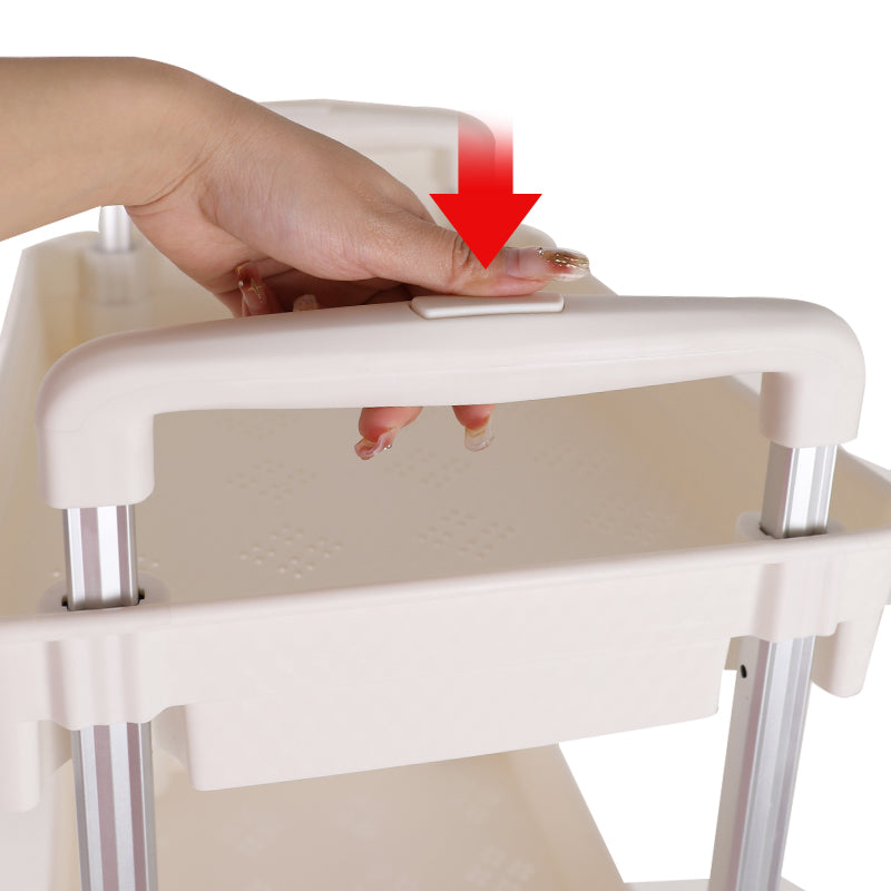 Carro plegable para productos de belleza