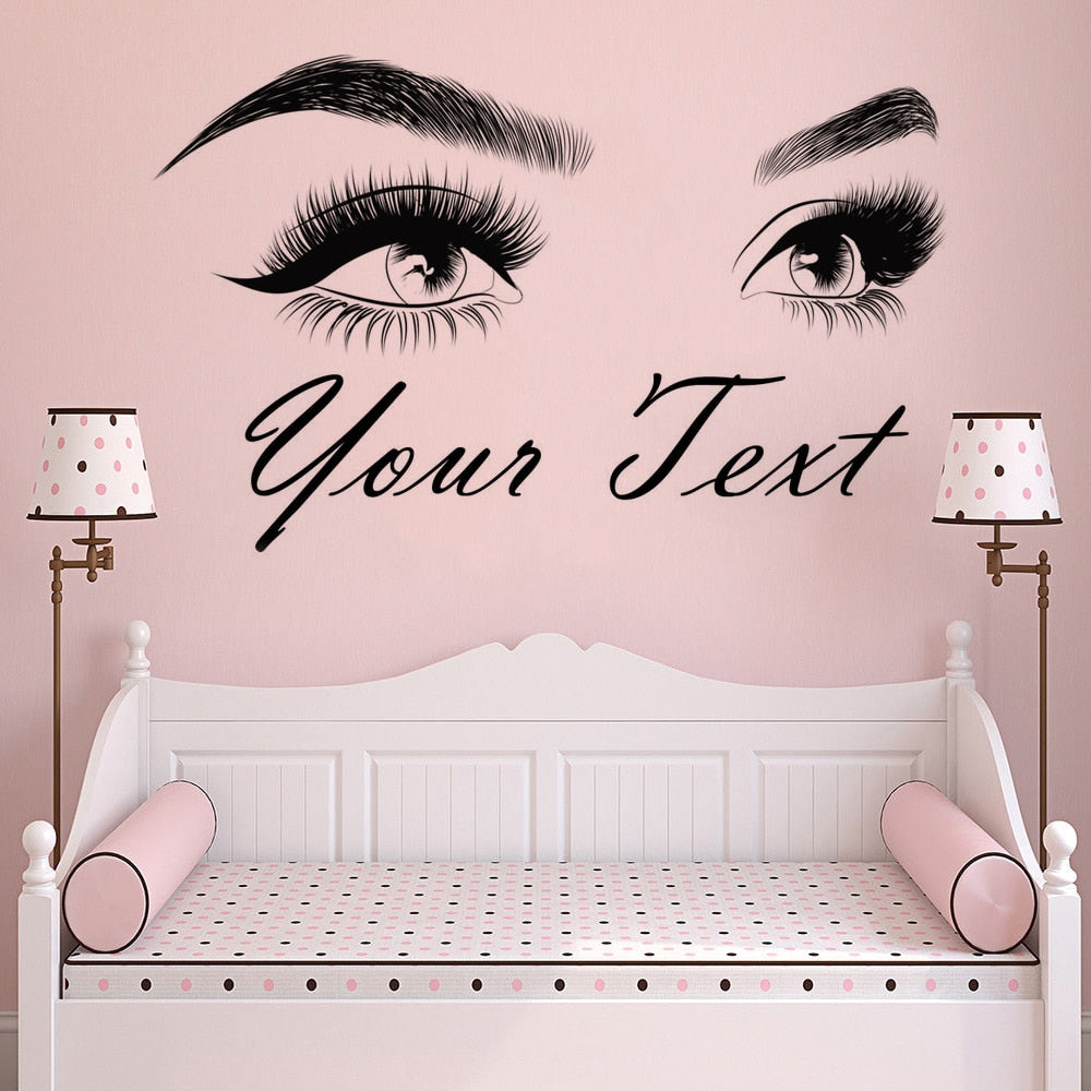 Adhesivo de vinilo personalizado para pared